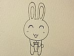教你画兔子简笔画